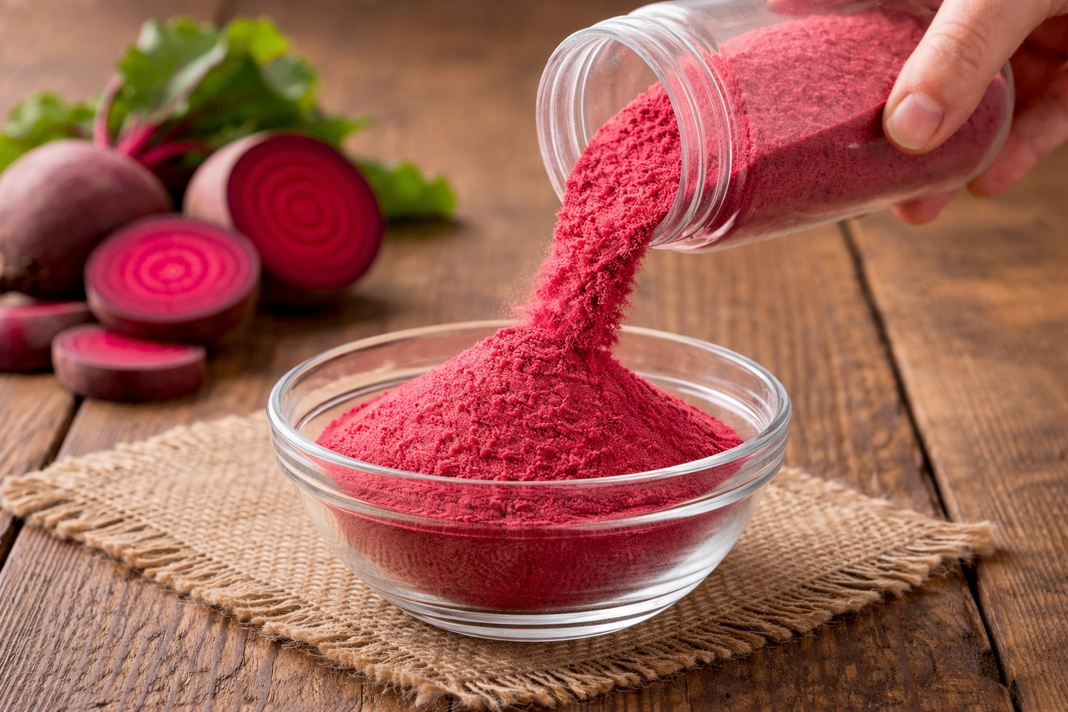 How Freeze Dried Beetroot Powder Is Produced