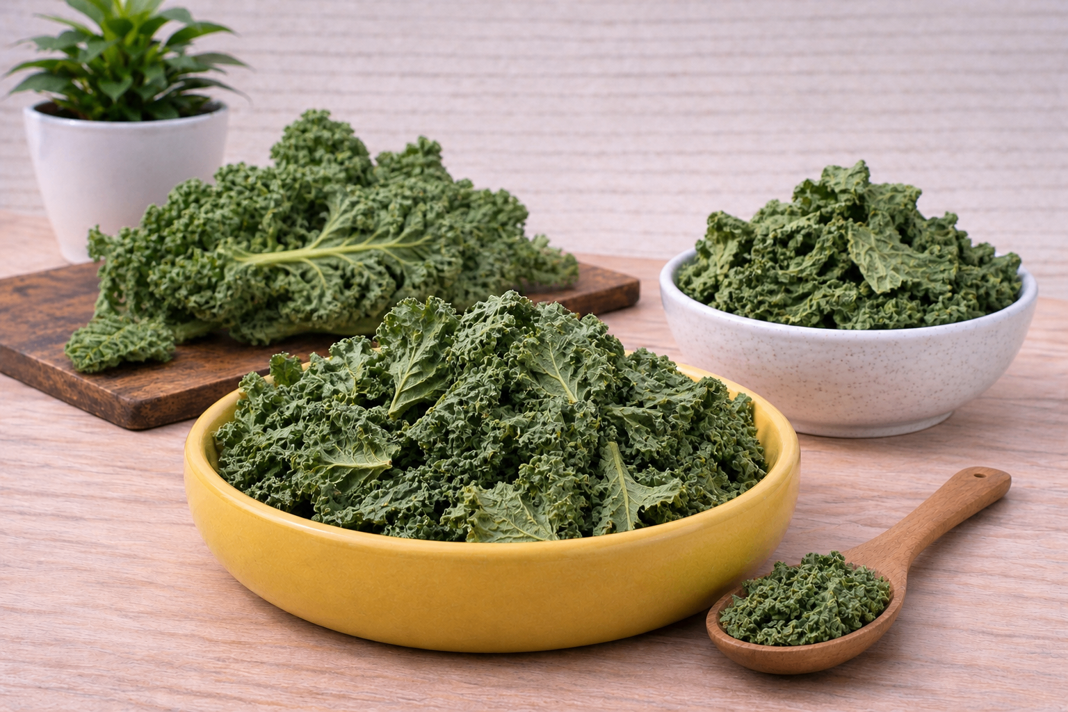 Freeze Dried Whole Kale Manufacturer, Supplier & Exporter in India | Nutrajun