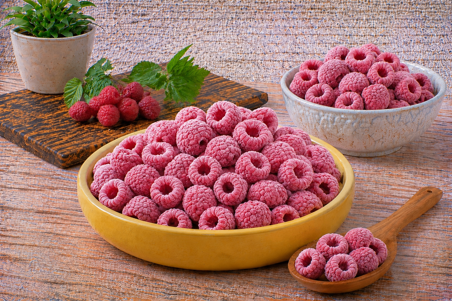 Freeze Dried Whole Raspberry Manufacturer & Exporter in India | Nutrajun LLP